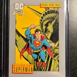 Superman 1991 DC Comics Cards- $8 Each, Your Choice